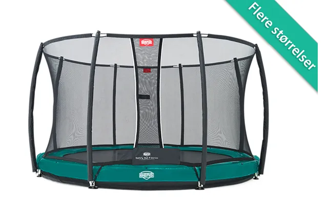 Berg Elite Inground Grøn Deluxe Sikkerhedsnet