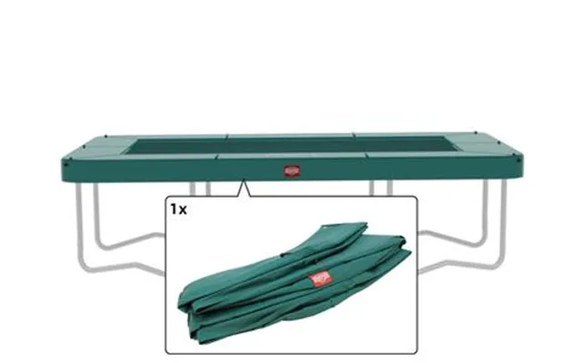 Ultim Firkantet Champion Kantpude Benmodel I Grøn 330 Cm X 220 Cm