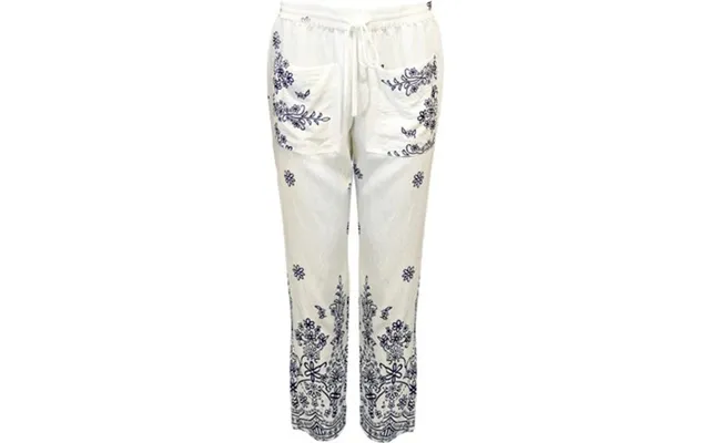 Costamani Bukser Dame Sea Blue Flower