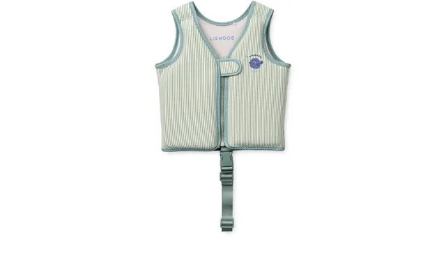 Liewood Dove Seersucker Swim Vest - Peppermint Sandy