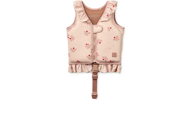 Liewood Dove Swim Vest W Frill- Butterfly Apple Blossom - 1-2 År 11-15 Kg