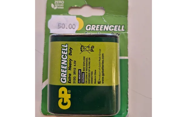 Green Cell Extra Heavy Duty Battery - Så Længe Lager Haves