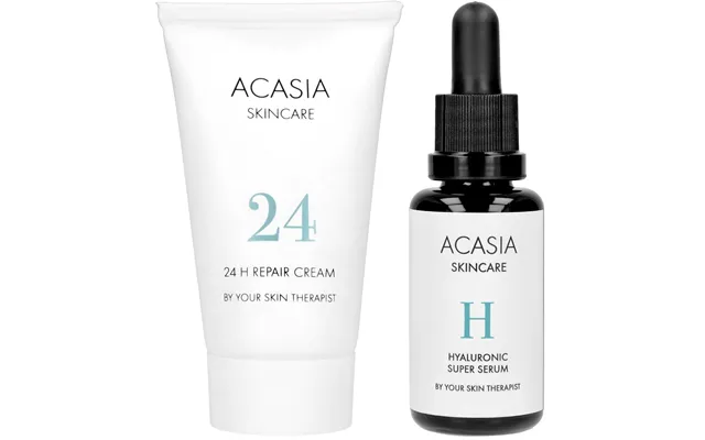 Acasia Skincare 24 H Repair Cream 50 Ml & Hyaluronic Super Serum 30 Ml