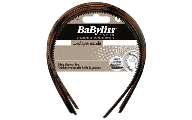 Babyliss Paris Accessories Indispensable 794568 Hårbånd Non-slip 3 Stk