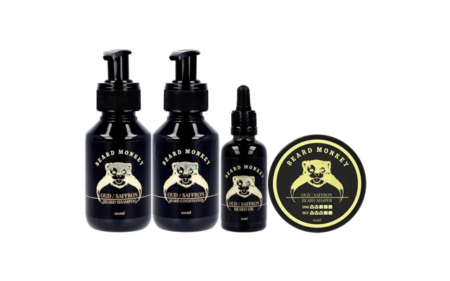 Beard Monkey Oud & Saffron All Beard Kit