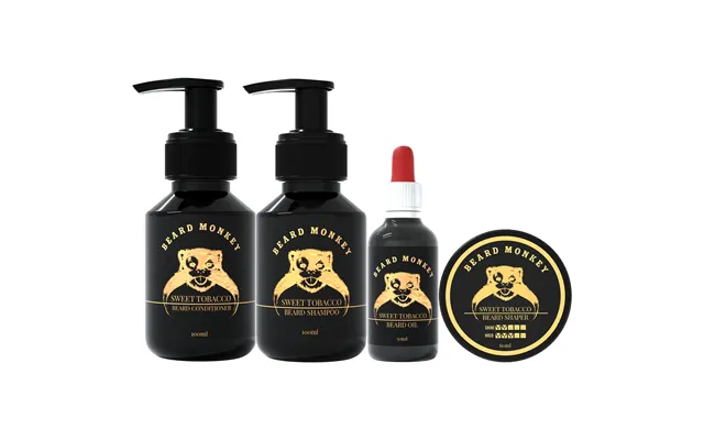 Beard Monkey Sweet Tobacco All Beard Kit