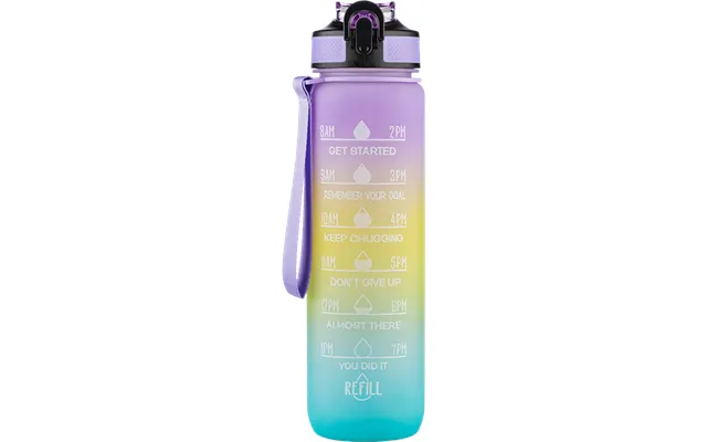 Beauty Rebels Motivational Water Bottle 1 L Daylight