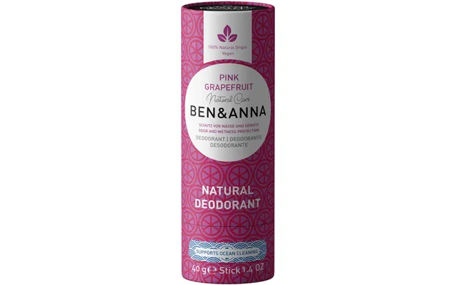 Ben & Anna Deodorant Pink Grapefruit 40 G
