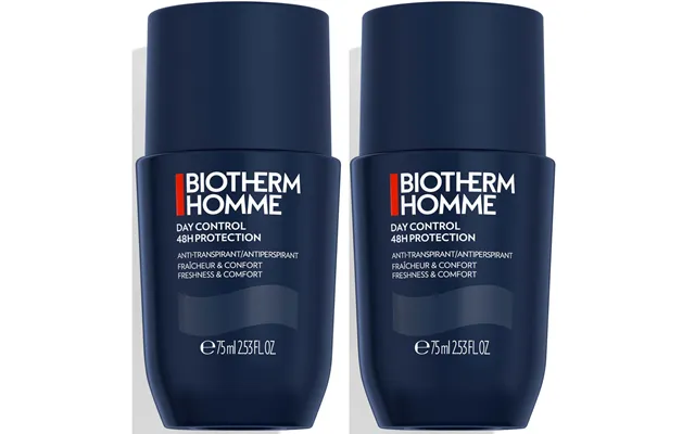 Biotherm Day Control Day Control Homme Roll-on 48h Duo 2x75 Ml
