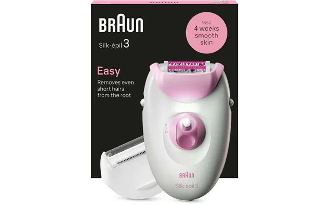 Braun Silk-épil 3 Corded Epilator For Hair Removal Weeks Of Smooth Skin 3-031