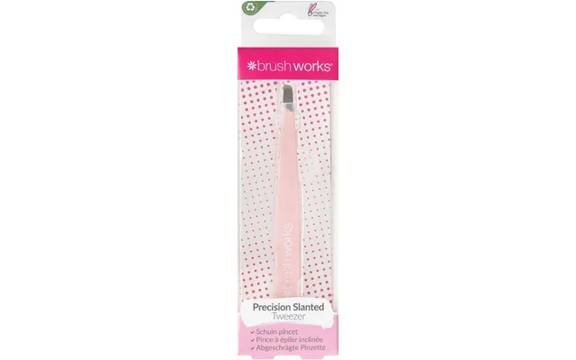 Brushworks Precision Slanted Tweezers