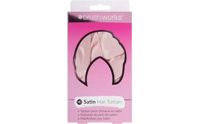 Brushworks Satin Hair Turban