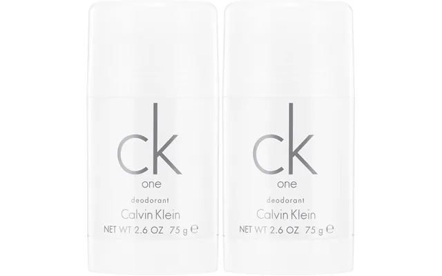 Calvin Klein Ck One Deodorant Stick Unisex Duo 2x75 G