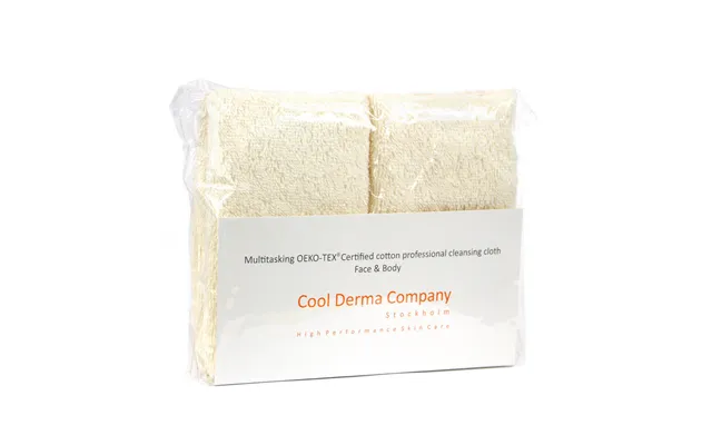 Cool Derma Skin Fitness Organic Cotton Wash Cloth