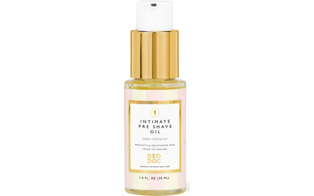 Deodoc Fresh Coconut Intimate Pre Shave Oil 30 Ml
