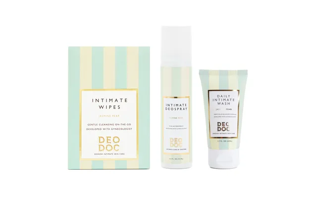 Deodoc Intimate Hygiene Starter Kit Jasmine Pear