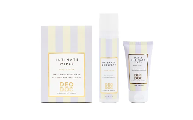 Deodoc Intimate Hygiene Starter Kit Violet Cotton