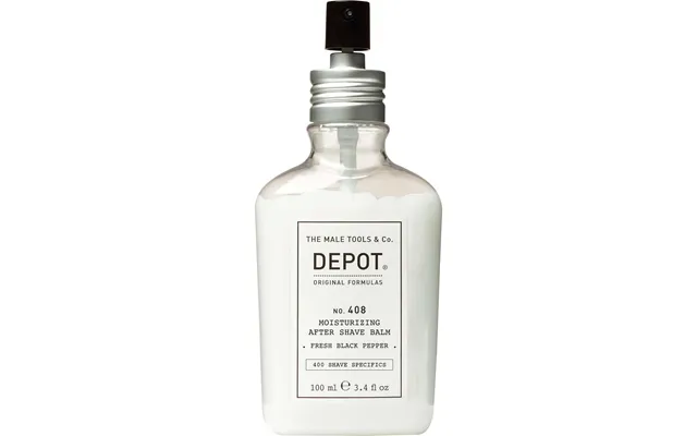 Depot Male Tools No. 408 Moisturizing After Shave Balm Fresh Black Pepper 100 Ml