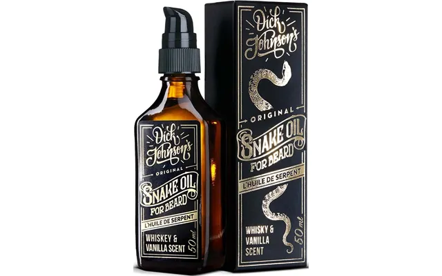 Dick Johnson Excuse My French Beard Oil Snake Oil 50 Ml