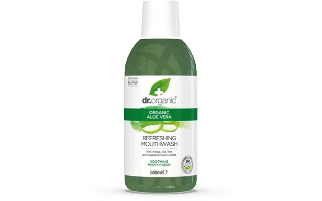 Dr. Organic Aloe Vera Mouthwash 500 Ml