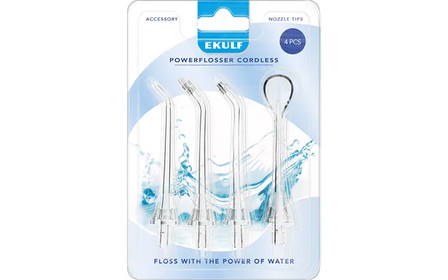 Ekulf Powerflosser Premium Refill 4 Stk
