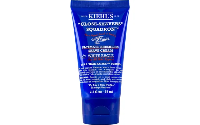 Kiehl's Men Ultimate Brushless Shave White Eagle 75 Ml