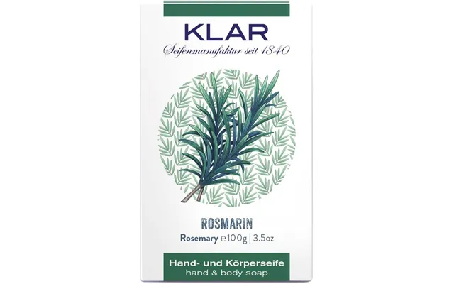 Klar Seifen Scrub Soap - Rosemary 100 G