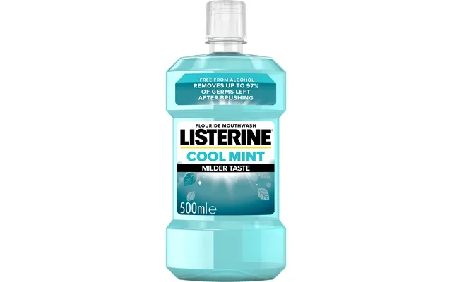 Listerine Milder Taste Milder Taste Mouthwash Cool Mint 500 Ml