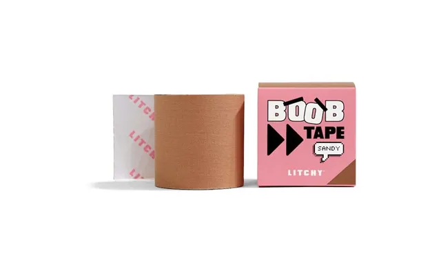 Litchy Body Line Boob Tape Sandy