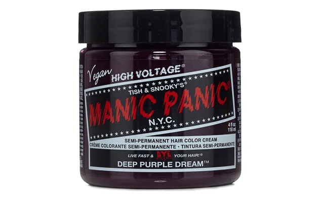Manic Panic Semi-permanent Hair Color Cream Deep Purple Dream product image