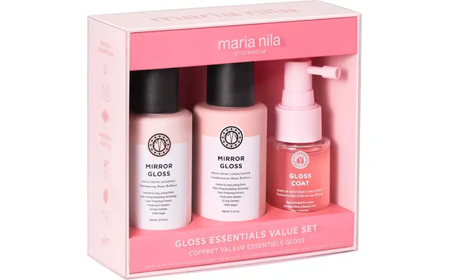 Maria Nila Mirror Gloss Essentials Value Set