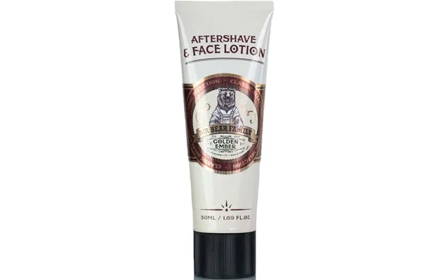 Mr Bear Family Golden Ember Aftershave & Face Lotion 50 Ml