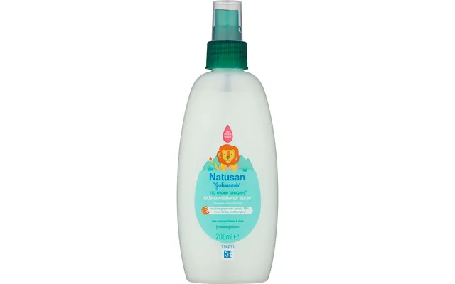 Natusan By Johnson's No More Tangles Kids Conditioner Spray 300 Ml