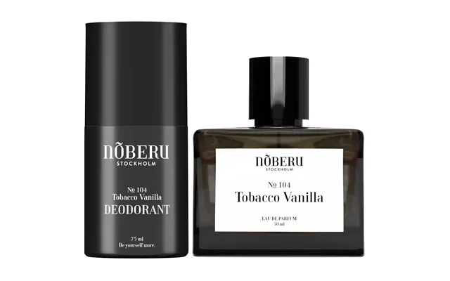 Nõberu Of Sweden Bundle Tobacco Vanilla Eau De Parfum 50 Ml & Deodorant 75 Ml