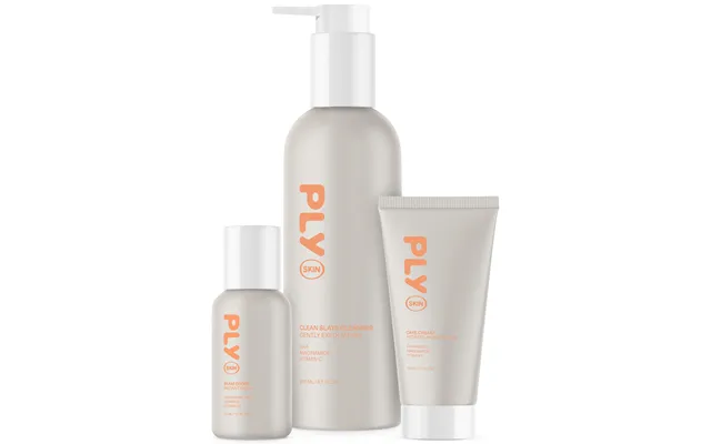 Ply Skin Skin Care Cream 50 Ml & Skin Beam Drops 50 Ml & Skin Clean Slate 200 Ml
