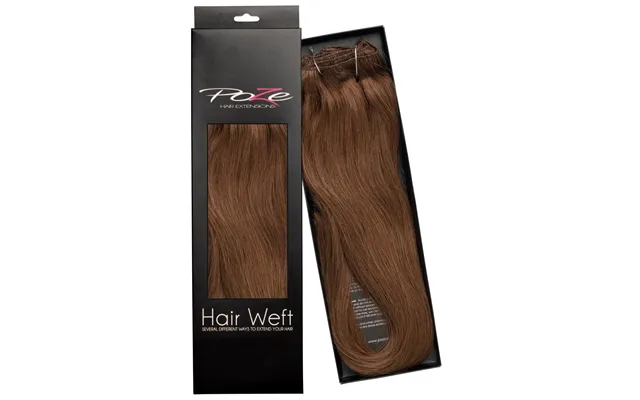 Poze Hairextensions Poze Hårträns Äkta 6b Lovely Brown 60cm 6b Lovely Brown