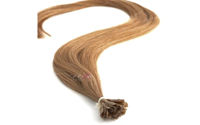 Poze Hairextensions Poze Keratin Premium Extensions 8a Light Ash Brown 20 Slingor 60cm