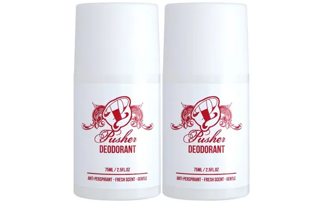 Pusher Antiperspirant Deo Roll-on 2x75ml