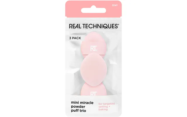Real Techniques Mini Miracle Powder Puff Trio