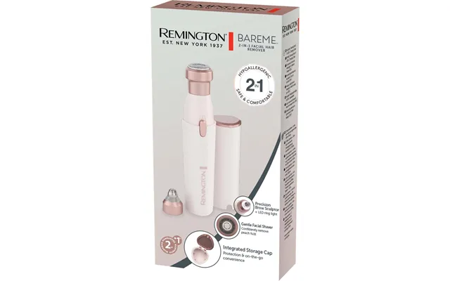 Remington Wfs200 Bareme 2-in1 Facial Hair Remover
