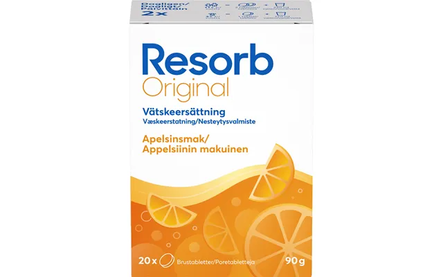 Resorb Original Apelsinsmak 20 G