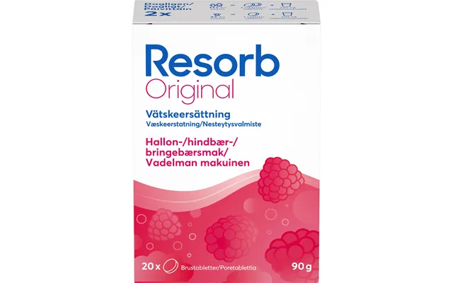 Resorb Original Hallonsmak 20 G