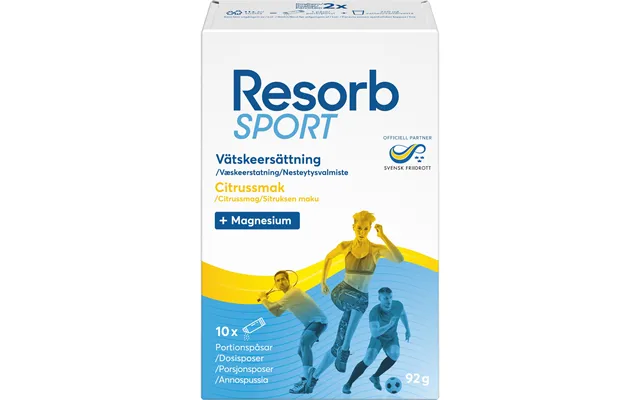 Resorb Sport Citrussmak 10 G