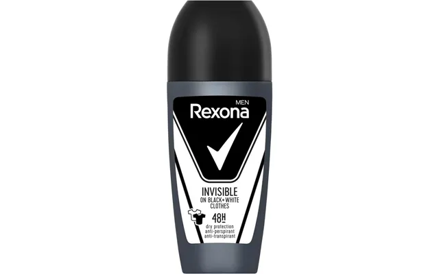 Rexona Men 48h Invisible Black White Roll-on