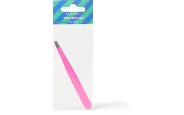 Soft Spell Tweezers Slanted Tip Pink