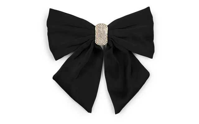 Sui Ava Moon Dust Bow Obsidian Black
