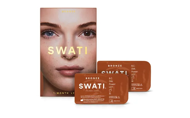 Swati Cosmetics 1 Month Lenses Bronze