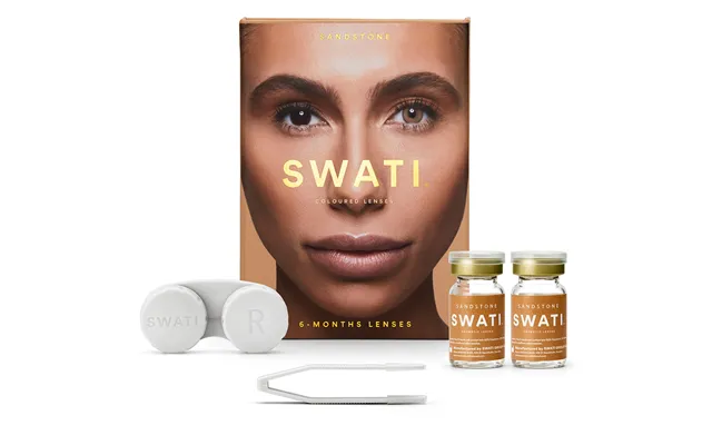 Swati Cosmetics 6 Month Lenses Sandstone