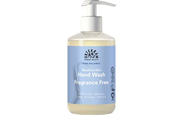 Urtekram Find Balance Fragrance Free Hand Wash 300 Ml