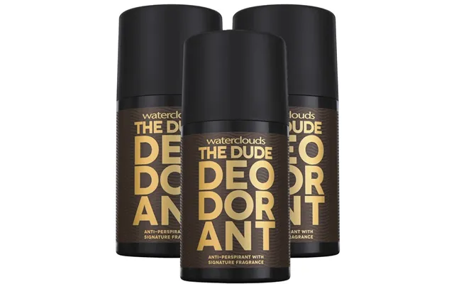 Waterclouds The Dude Deodorant Roll-on Trio